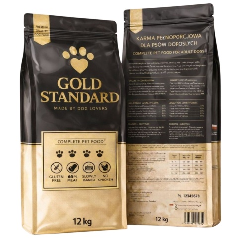 Bezglutenowa karma sucha z kaczką 12kg