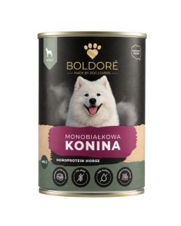 Karma mokra dla psa Monobiałkowa Konina 400g