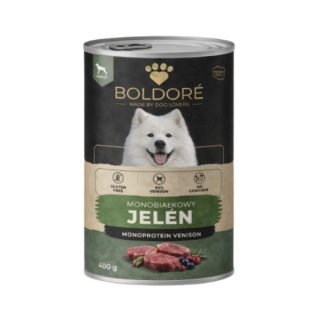 Karma mokra dla psa Monobiałkowy Jeleń 800g (dorosły)