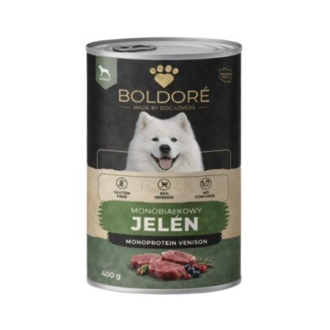 Karma mokra dla psa Monobiałkowy Jeleń 800g (dorosły)