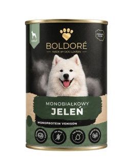 Karma mokra dla psa Monobiałkowy Jeleń 800g (dorosły)