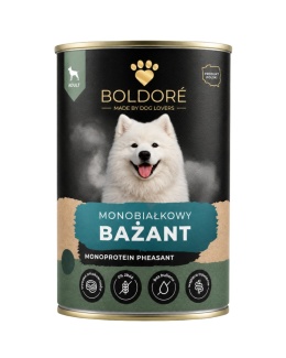 Karma mokra dla psa Monoproteinowy Bażant 800g (dorosły)