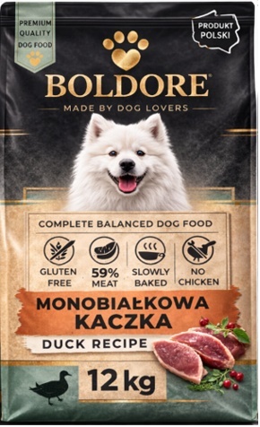 Karma sucha dla psa Monobiałkowa Kaczka 12kg (dorosły)