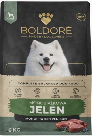 Karma sucha dla psa Monobiałkowa Jeleń 6kg (dorosły)