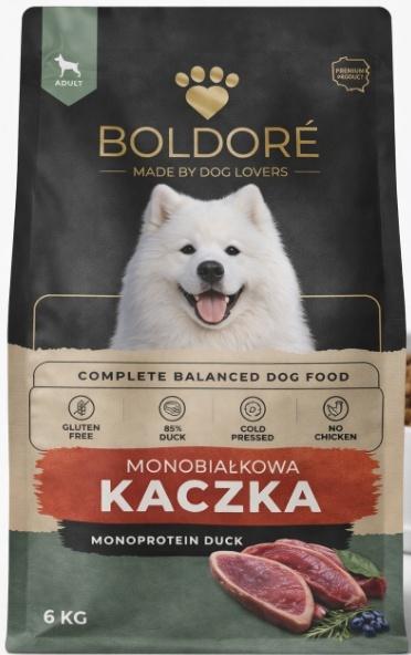 Karma sucha dla psa Monobiałkowa Kaczka 6kg (dorosły)