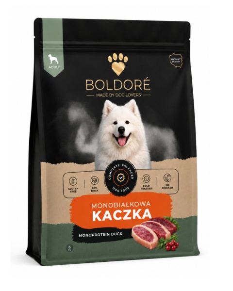 Karma sucha dla psa Monobiałkowa Kaczka 6kg (dorosły)