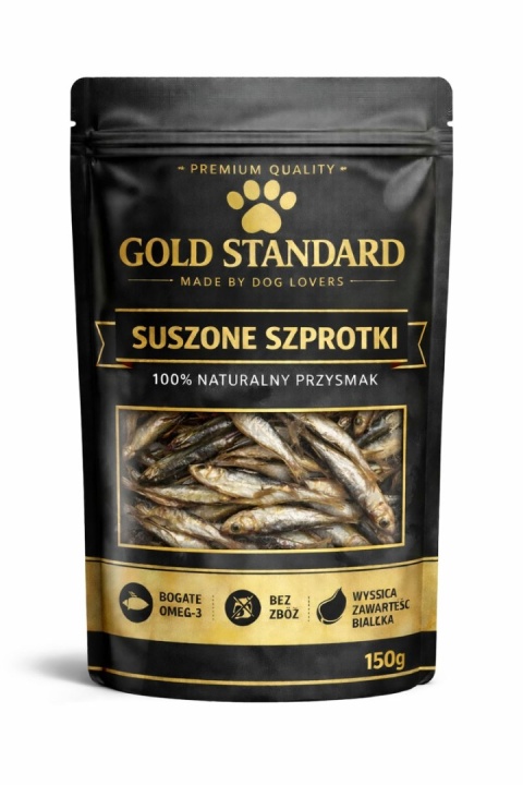 Suszone szprotki dla psa 200 g