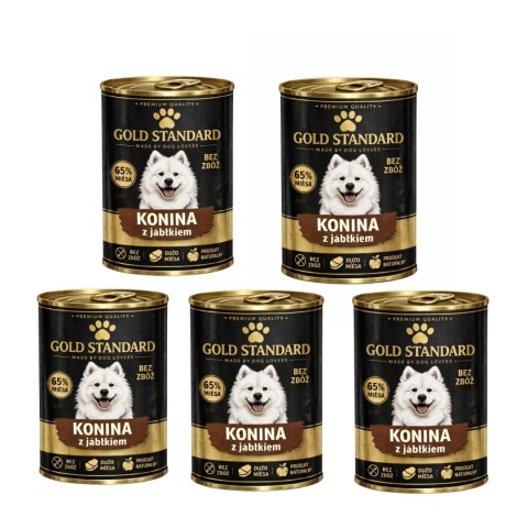 Zestaw 5 puszek smak mix