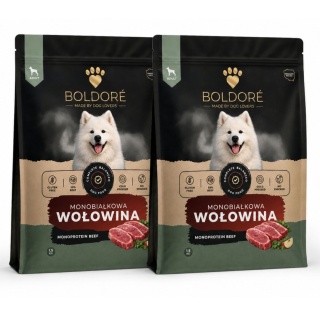 Zestaw karma sucha dla psa Monobiałkowa Wołowina 2x6kg
